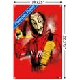 thumbnail image 3 of Netflix La Casa de Papel - Mask Wall Poster with Pushpins, 14.725" x 22.375", 3 of 6