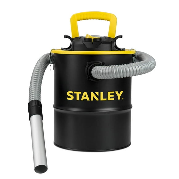 Aspiradora de cenizas STANLEY SL-18184, 4 galones, 4 HP, negra y amarilla