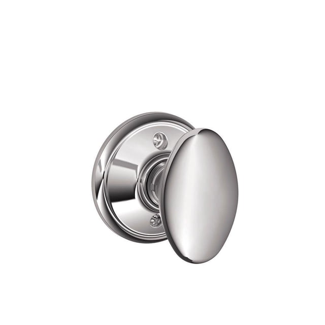 Pomo de bloqueo no giratorio Schlage Bright Chrome F170 SIE 625