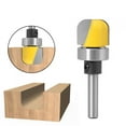 thumbnail image 4 of Trimming Router Bit, Round Nose Bit, High Strength For Trimming Milling Carpentry Woodworking, 4 of 8