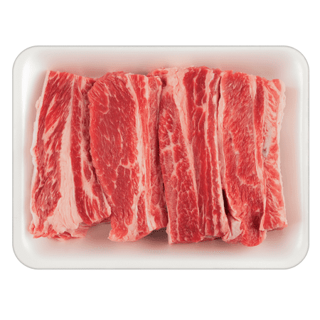 Beef Short Ribs Bone-In, 1.1 - 2.1 lb (Best Cut Of Meat For Prime Rib)