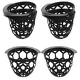 thumbnail image 2 of MOVTOTOP Poche de Rangement pour Table de Billard en Matériau TPE Couleur Noire pour Rangement 6 Pcs, 2 of 8