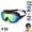 D, variant on My Cool Summer Goggles, 180° Wide View Swim Goggles, Comfortable Adjustable Swim Goggles for Men Women Youth