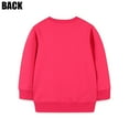 thumbnail image 4 of Toddler Boys Sweatshirts Essentials Hoodie Cute Cotton Crewneck Christmas Girls Boys Clothing Fall Winter Casual Tops Pink 7(6-7 Years), 4 of 4