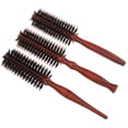 thumbnail image 2 of HLONK 3 Pcs Brosses Rondes en Poils de Sanglier pour Hommes, 2 of 5