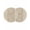 Beige, variant on Japanese Round 15 Inch Placemats Set of 4, Grey Simple Traditional Flowers Leaves Pattern HeatResistant Non Slip Place Mats for Dining Table, Wipeable Braided Kitchen Table Mats for Housewarming