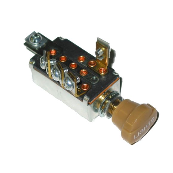 Painless Wiring Interrupteur de Phare 80154 Universel; Bouton en Plastique; 4 Positions