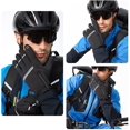 thumbnail image 4 of Gants d'Hiver pour Hommes Femmes Écran Tactile Gants Imperméables Gants en Polaire Chaude pour Conduite Cyclisme Randonnée, 4 of 6