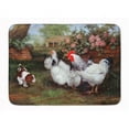 thumbnail image 1 of Carolines Treasures HEH0003RUG Tapis en Mousse à Mémoire de Forme Lavable en Machine Poules & Chiots, 1 of 4