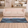 thumbnail image 2 of Yayeee Runner Rug for Bedroom 2'x6' Machine Washable Hallway Non Slip Mat, Ocean Waves, 2 of 8