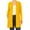 Mustard, variant on Women's Plus Size Casual Long Sleeves Loose Fit Side Pockets Solid Cardigan