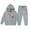Grey, variant on Girls Winter Outfits Long Sleeve Hooded Sweater Pants Set 2025 New Year Print Casual Kids Clothes Two Piece Set