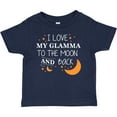 thumbnail image 3 of Inktastic I Love My Glamma to the Moon and Back Boys or Girls Baby T-Shirt, 3 of 5