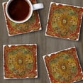 thumbnail image 6 of Thirstystone Grand Bazaar 4-Pack Tumbled Tile Coasters, 6 of 6