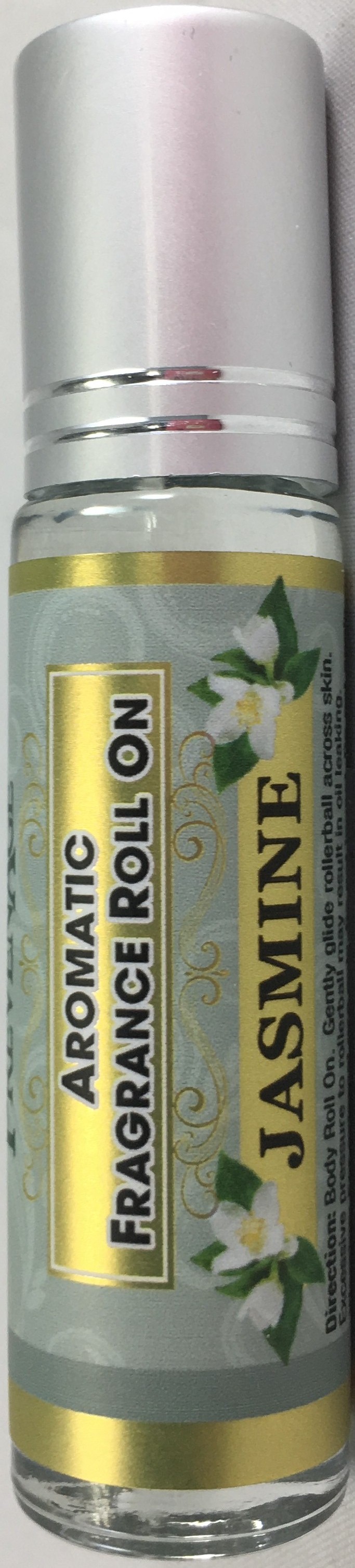 Jasmine Body Roll on Fragrance Oil Infused Roller Oils 10 mL by