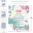 thumbnail image 5 of Sister Blanket, 60x50 Inches, Soft Flannel, Lightweight, Breathable, Skin Friendly, All Seasons, Perfect Sister Gifts for Women, Birthday, Mother's Day, Holidays, 5 of 5