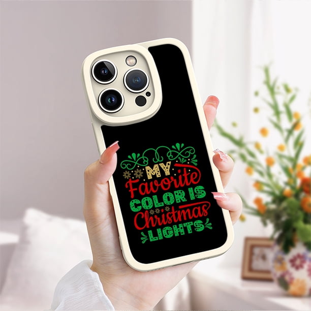 Manténgase elegante y protegido con nuestra funda minimalista de TPU a prueba de golpes con patrón de dibujos animados para iPhone