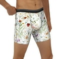 thumbnail image 5 of Sigee Wildflower Watercolor for Men's Boxer Briefs,Moisture Wicking and Breathable Small, 5 of 9