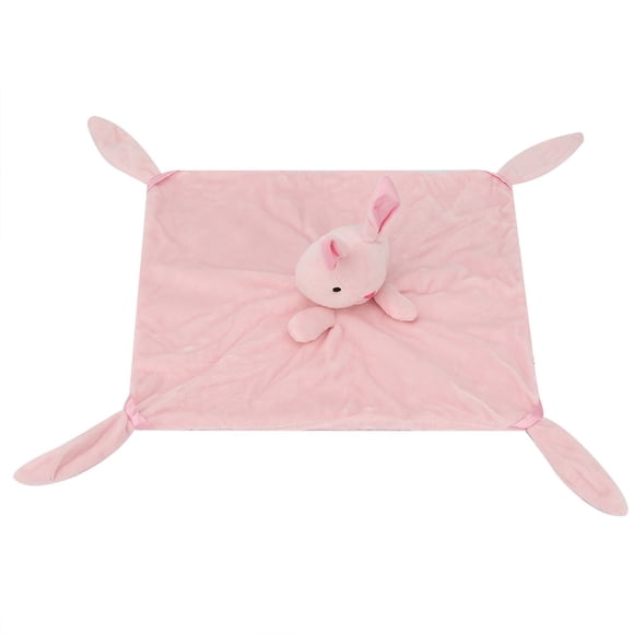 Toalla de seguridad para bebés, juguete de peluche de dibujos animados para bebés, para dormir (conejo)