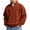 Orange, variant on DJDLJWCJ Boys Zip Up Sweatshirts Stand Collar Long Sleeve Solid Color Sweatshirt Comforty Lightweight Full Zipper Jacket Wine Size 3T