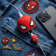 thumbnail image 4 of Protector Personaje Genérico Para Cargador 20w Para Iphone Spiderman Eo Safe Imports Rojo, 4 of 5