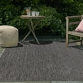 thumbnail image 4 of Rugs.com Outdoor Solid Collection Rug – 5' x 8' Black Flatweave Rug Perfect For Bedrooms, Dining Rooms, Living Rooms, 4 of 4