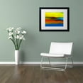 thumbnail image 4 of Trademark Fine Art "River Runs Through 1" Canvas Art by Amy Vangsgard White Matte, Wood Frame, 4 of 4