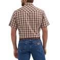 thumbnail image 3 of Wrangler® Men's and Big Men's Regular Fit Short Sleeve Western Shirt, Sizes S-5XL, 3 of 4