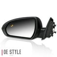 thumbnail image 2 of DNA Motoring Powered Heated Left Side View Mirror for 2018-2020 Hyundai Elantra GT, Driver, 2 of 4