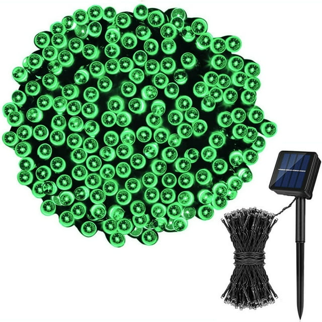 DPTALR Solar String Lights Outdoor 72Ft 200 LED Solar Powered Christmas Lights 8 Lighting Mode Decorative Lights For Party Gardens Wedding Decoration