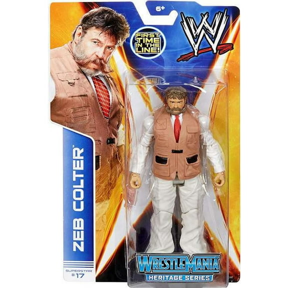 WWE BSC Zeb Colter Action Figure