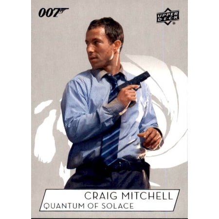 Upper Deck 2019 James Bond 007 Collection #27 Glenn Foster as Craig Mitchell