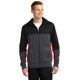 thumbnail image 1 of Chaqueta con capucha y cremallera completa Sport-Tek® Tech Fleece Colorblock. ST245 deporte-tek ST245, 1 of 1
