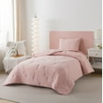 thumbnail image 6 of Comforter Set, Pink, Bed in a Bag, Twin, Dandelion, 2 Piece Set, 6 of 11