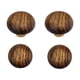 thumbnail image 1 of 4 ganchos de madera para colgar en la pared, tiradores de madera, decoraciones portátiles y novedosas. Redondo, 1 of 9