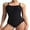 Black, variant on Asoul Athletic One Piece Swimsuits for Womens Adjustable Straps Bathing Suits Tummy Control Swimwear