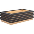 thumbnail image 6 of Meridian Furniture Rory Black Vegan Leather Coffee Table, 6 of 8
