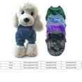 Fall And Winter Pet Clothes Dog Warm Clothes Short Plush Soft And ...