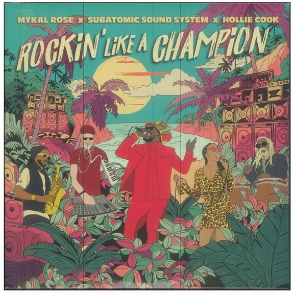 Mykal Rose X Subatomic Sound System X Hollie Cook ‎- Rockin' Like A Champion - LP Vinyl