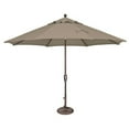 thumbnail image 7 of SimplyShade 11 ft. Catalina Octagon Push Button Tilt Market Umbrella  Black, 7 of 7