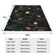 thumbnail image 3 of Balery Galaxy Manta de Felpa Suave y Acogedora – Cobija de Franela Aterciopelada para Cama, Lavable y Cálida para Sofá, Mascotas, Transpirable-80"x60", 3 of 7