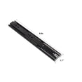 thumbnail image 2 of Diapositivas para cajones Yision, 25 cm, 100 kg, cierre suave, color negro, 2 of 6