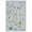 Light blue, variant on Wonnitar 5'x7' Area Rug, Washable Cottagecore Botanical Rug for Nursery, Beige Non Slip Low Pile Woodland Animal Accent Carpet for Bedroom, Living Room, Dinning Room, Playroom