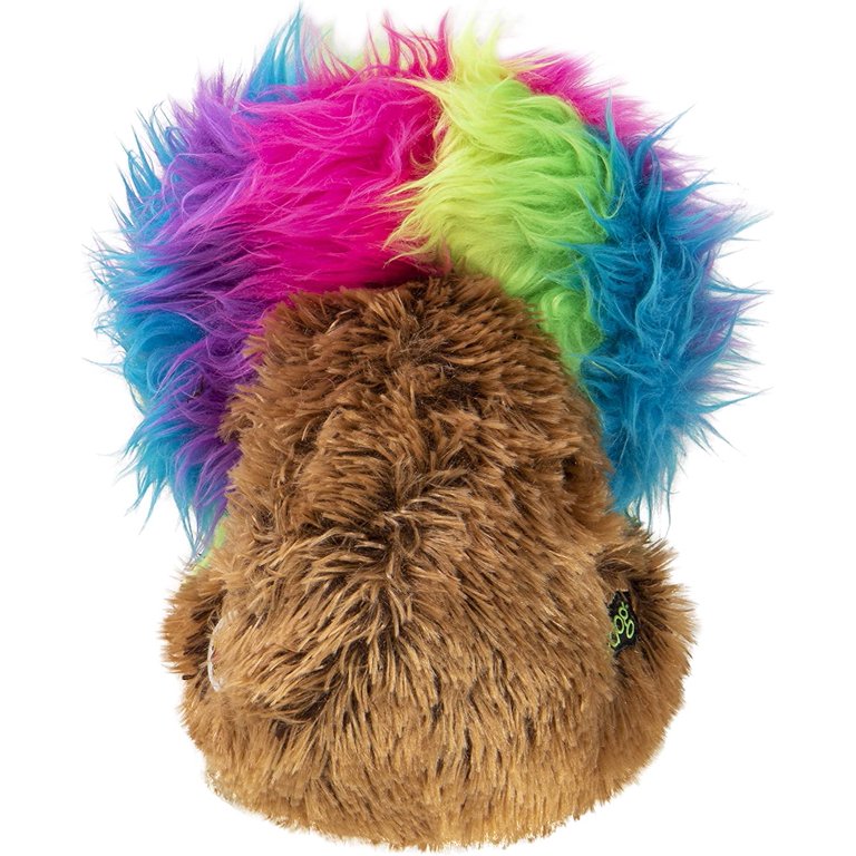 HEARDOGGY! SILENT SQUEAK CRAZY HAIRS LION DOG TOY SMALL - Jungle Junction