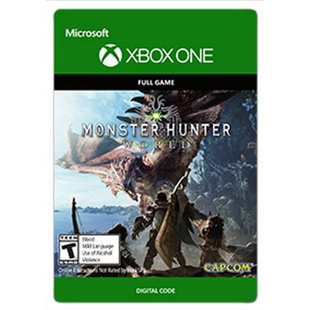 Monster Hunter World, CAPCOM, Xbox One, [Digital Download],