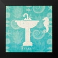 thumbnail image 2 of Studio Mousseau 20x20 Black Modern Framed Museum Art Print Titled - Pacific Bath II, 2 of 5