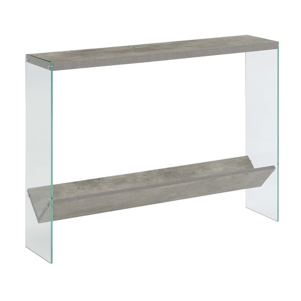Mesa consola SoHo V con estante Convenience Concepts R4-0646