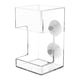 thumbnail image 2 of Anillo de alimentación para peces de acuario | Alimentador circular flotante con ventosas: la bandeja de alimentos suspendida reduce el desperdicio y mantiene el agua limpia | Material transparente, 2 of 9