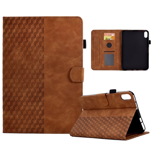 Funda inteligente con relieve para iPad Mini 7 (A17 Pro) 2024 / iPad Mini 6 2021, iPad Mini 6.ª generación de 8,3 pulgadas, funda de piel sintética con función de reposo/activación automática.