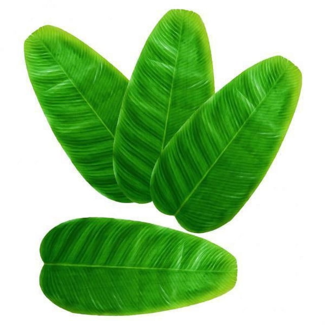 Paquete de 2-20 hojas de plátano artificiales grandes de 4 piezas 20 piezas